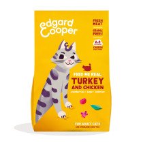 Edgard & Cooper Adult Pavo y Pollo Fresco de Corral para Gatos