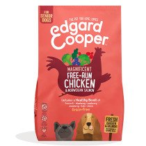 Edgard & Cooper Senior Grain Free Pollo de Granja y Salmón Noruego