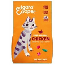 Edgard & Cooper Adult Pollo Fresco de Corral con Arándanos, Salvia y Valeriana para Gatos