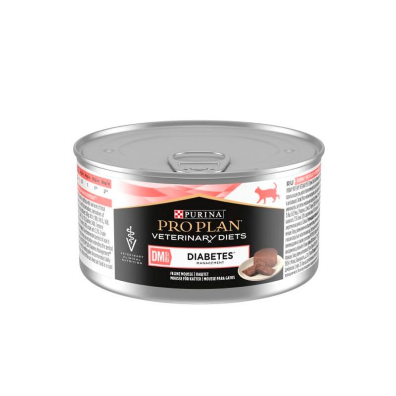 Purina Pro Plan Veterinary Diets DM Diabetes Mousse Latas Gatos