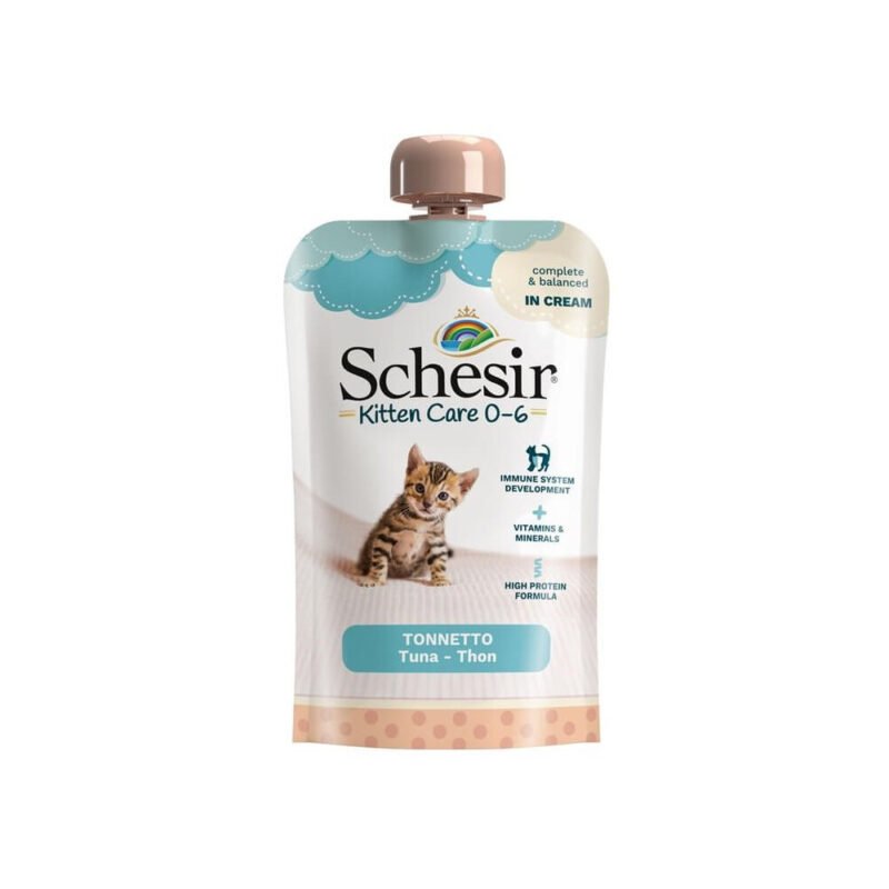 Schesir Kitten Atún en Crema Sobre para Gatitos