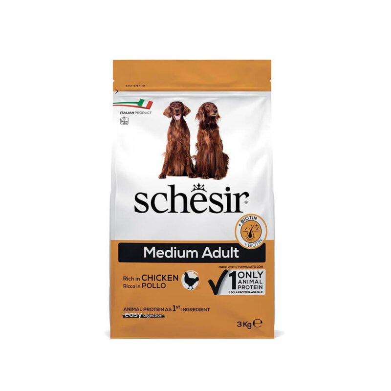Schesir Medium Adult Pollo para Perros