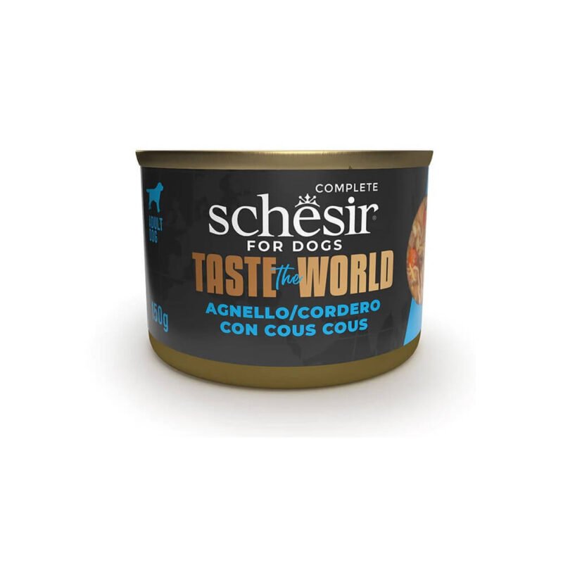 Schesir Taste The World Adult Cordero con Cuscús en Caldo Lata para Perros