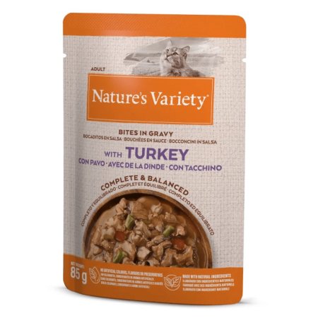 Nature's Variety Bocaditos de Pavo en Salsa Sobres