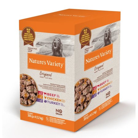 Nature's Variety Original Adult Medium/Maxi Multipack Paté