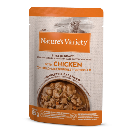 Nature's Variety Original Bocaditos en Salsa con Pollo
