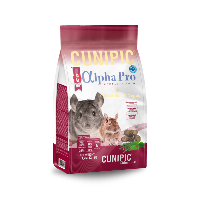 pienso chinchilla degu
