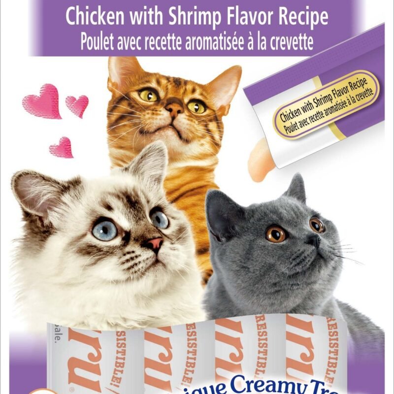 Churu Gato Pollo con Gamba Snack Líquido 4 x 14 g