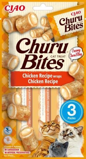 Churu Gato Bites Pollo 3 x 10 g