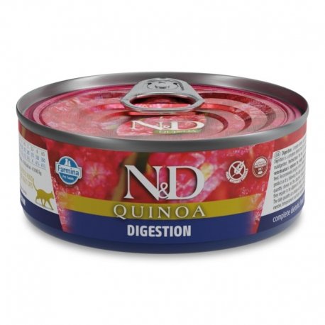 Farmina N&D Quinoa Digestion Gato Cordero 6 x 80 g
