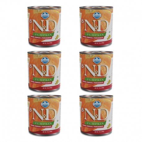 Farmina N&D Pumpkin Perro Pollo y Calabaza 6 x 285 g