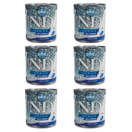 Farmina N&D Ocean Pumpkin Perro Bacalao y Calabaza 6 x 285 g