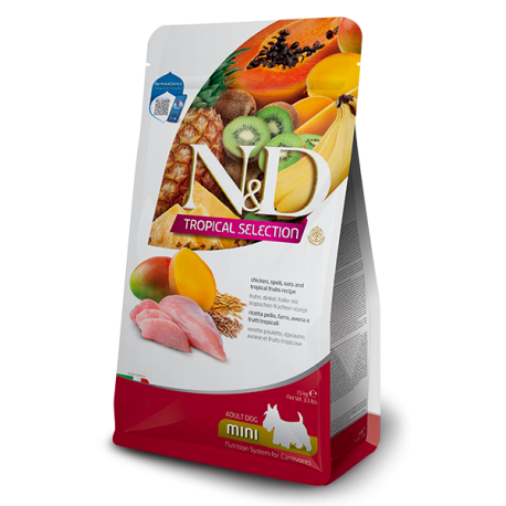 Farmina N&D Tropical Perro Pollo Mini 1,5 kg