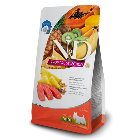 Farmina N&D Tropical Perro Salmón Mini 5 kg