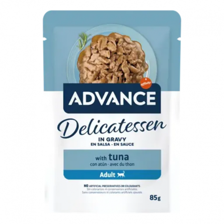 Advance Delicatessen Gato Atún en Salsa 85 g