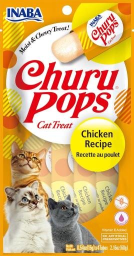 Churu Gato Pops Pollo 4 x 15 g
