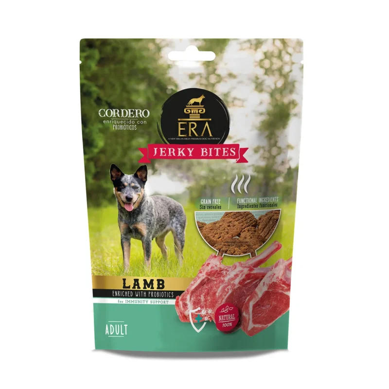 ERA Jerky Bites Cordero y Probióticos 90 g