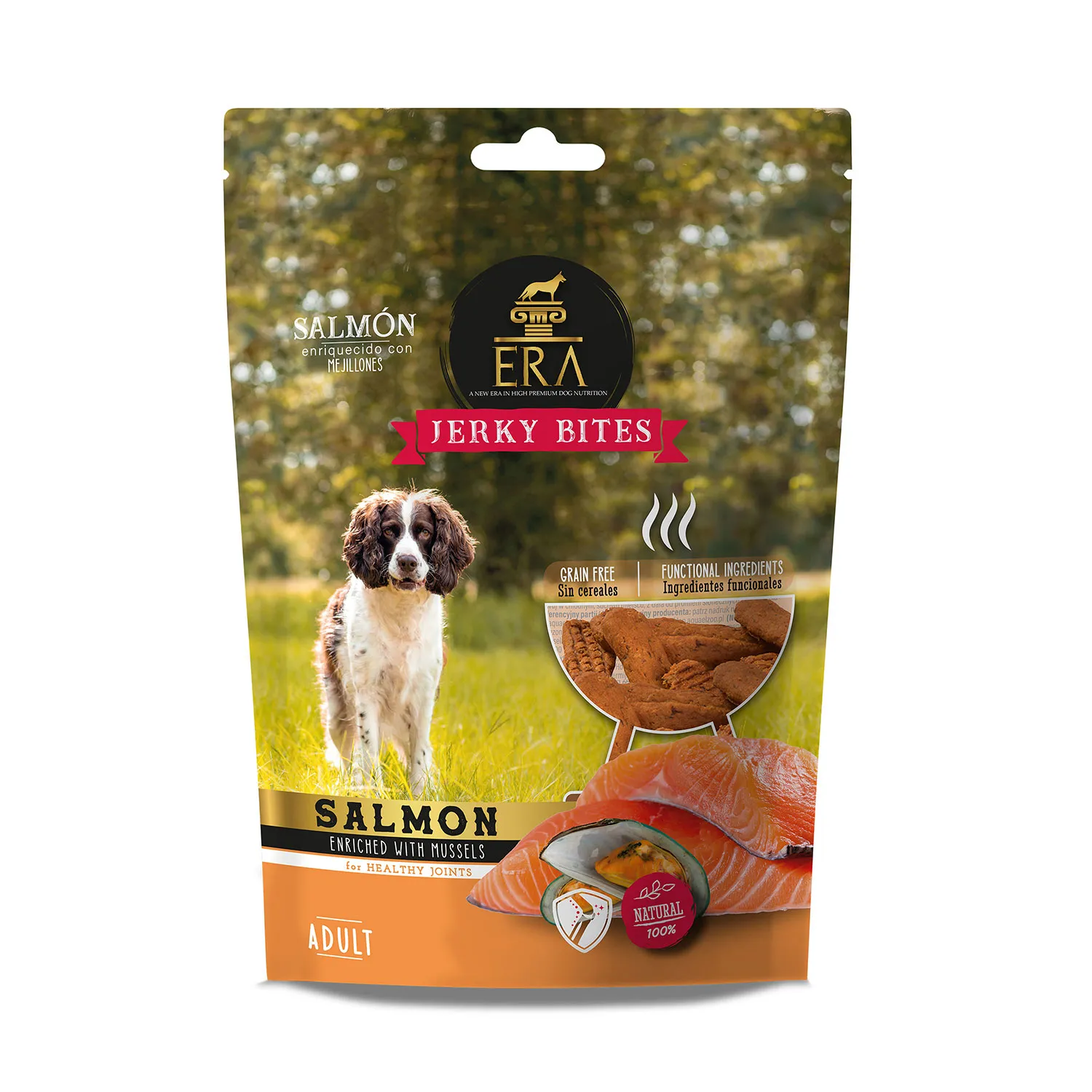 ERA Jerky Bites Salmón y Mejillones 90 g