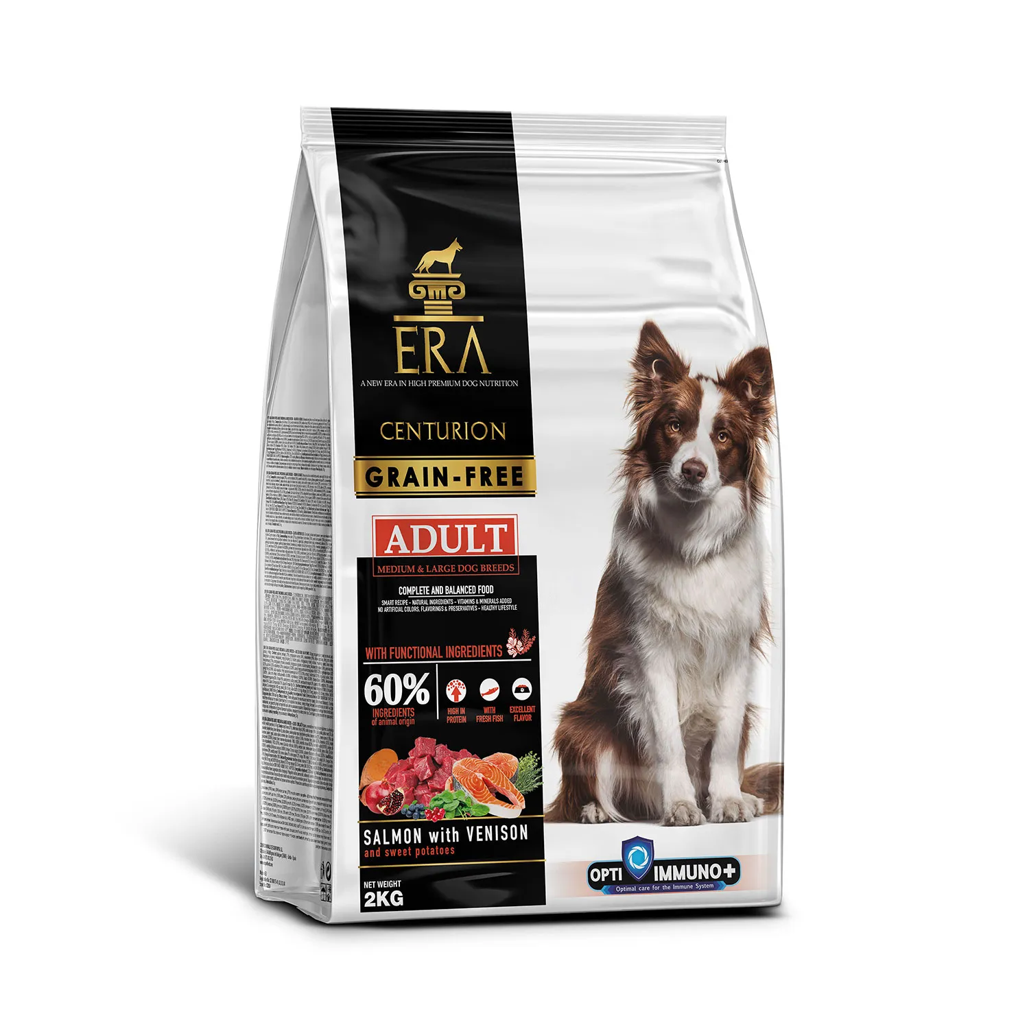 Pienso Era Grain Free Adult Salmón y Venado razas medianas y grandes