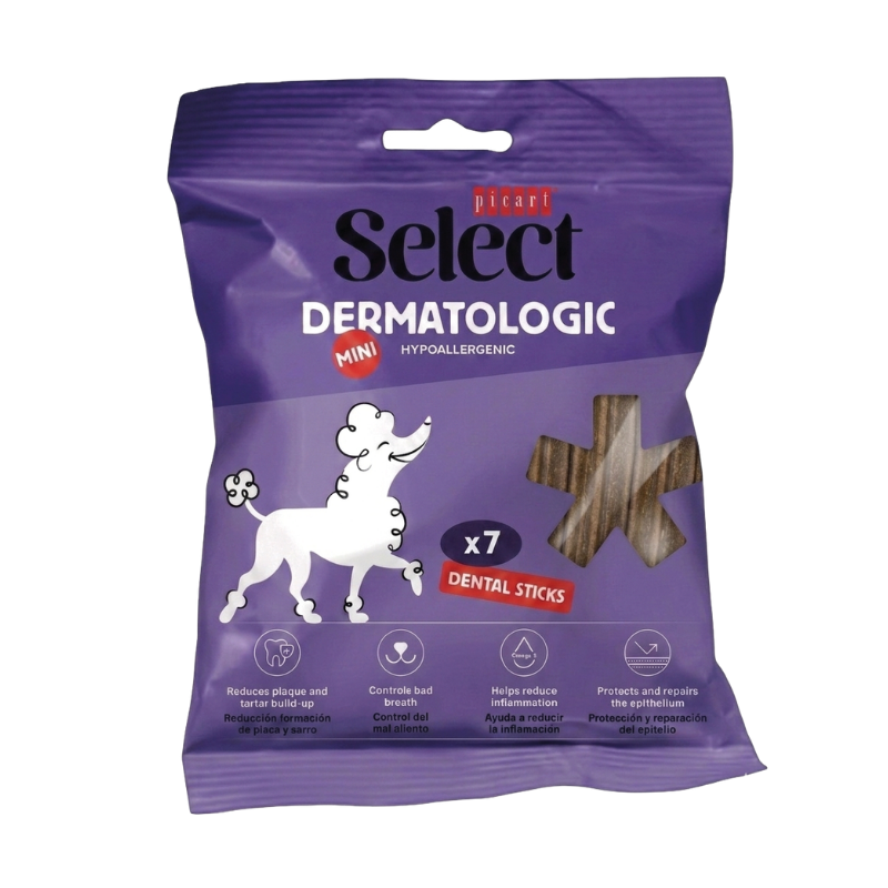 Picart Select Snack Dental Mini Dermo Piel Sana 80 g