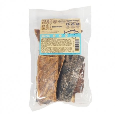 Snackys Natural Piel de Atún para Perros 70 g