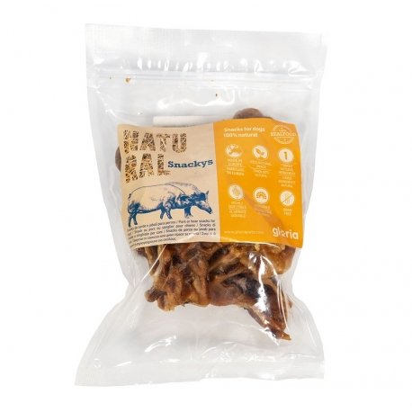 Snackys Natural Oreja Interna de Cerdo para Perros