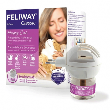 Feliway Classic Difusor + Recambio 48 ml