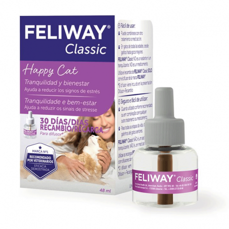Feliway Classic Recambio Pack 3 x 48 ml